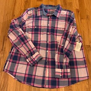 St John’s Bay western wear top NWT XL